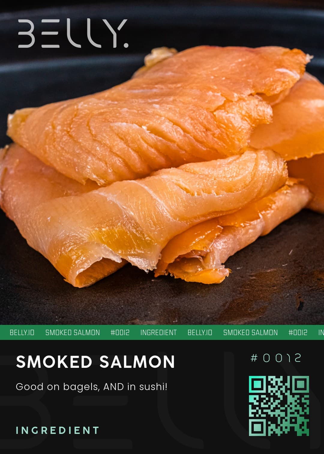 Smoked Salmon - Good on bagels, AND in sushi!