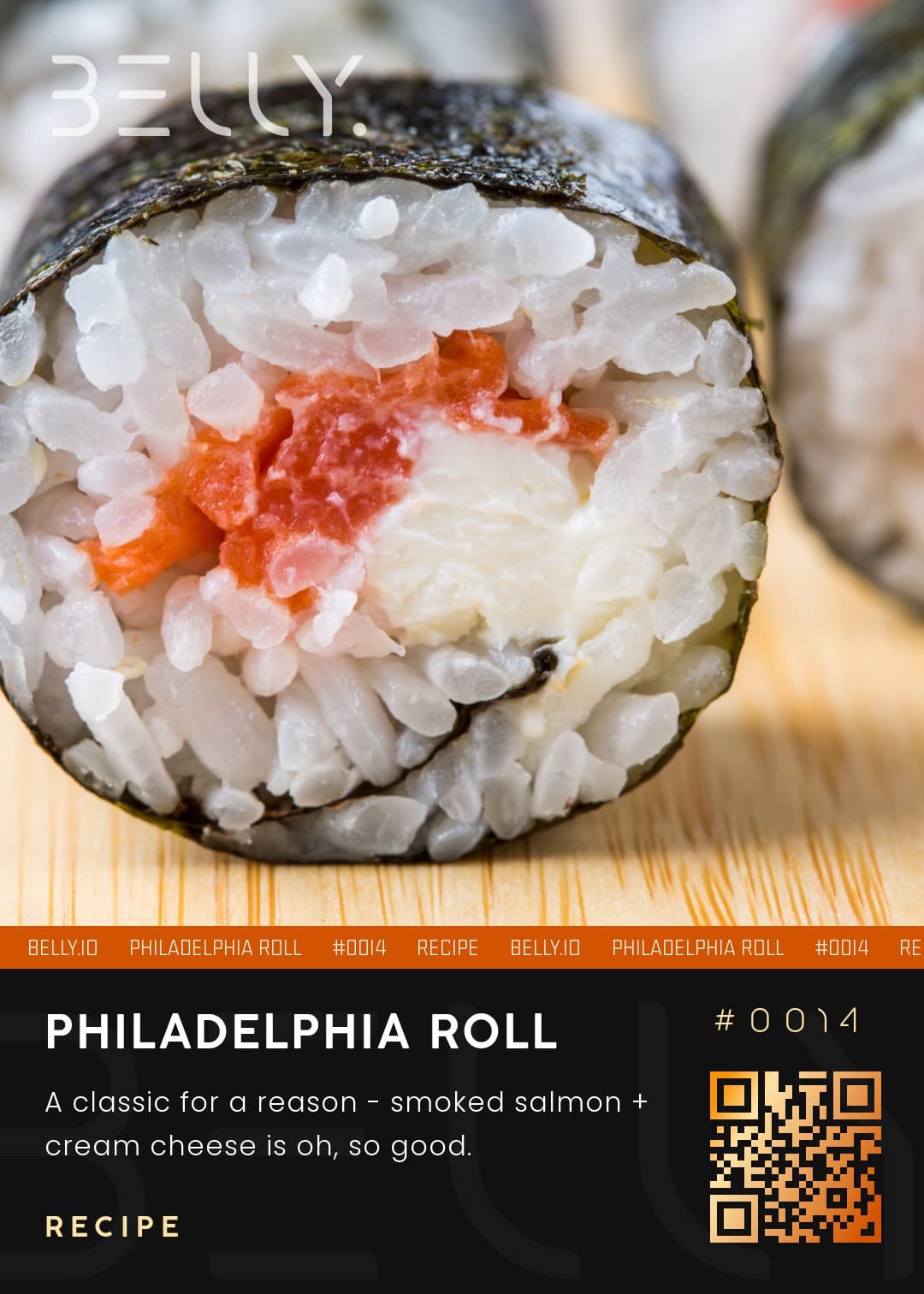 Philadelphia Roll - A classic for a reason - smoked salmon + cream cheese is oh, so good.